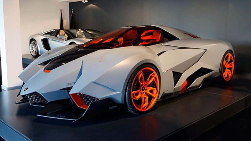 итальянский производитель недавно представил самую красивую машину Lamborghini Egoista