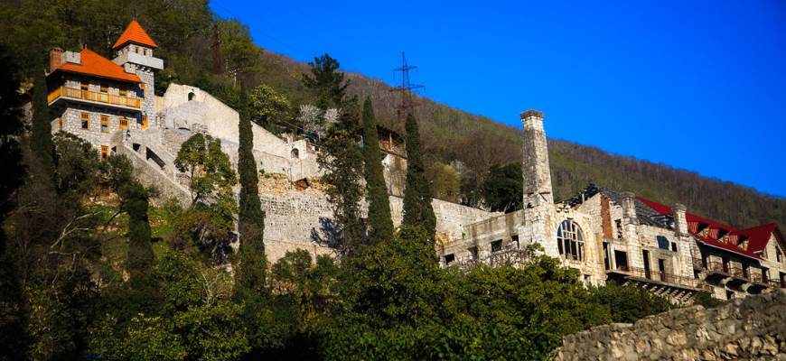 замок принца Ольденбургского, Гагры, Абхазия