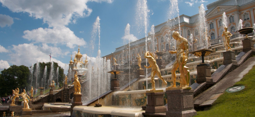 фонтаны  дворцово-паркового ансамбля, Петергоф