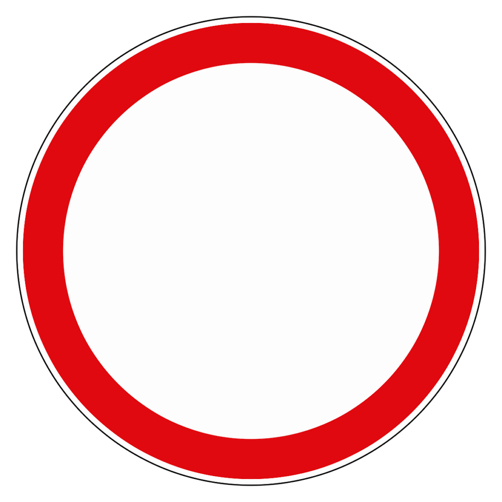 Запрещающие знаки Движение запрещено