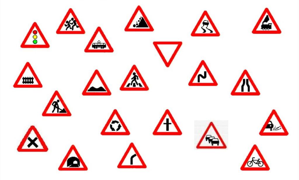 Виды и типы дорожных знаков России с пояснениями Предупреждающие
