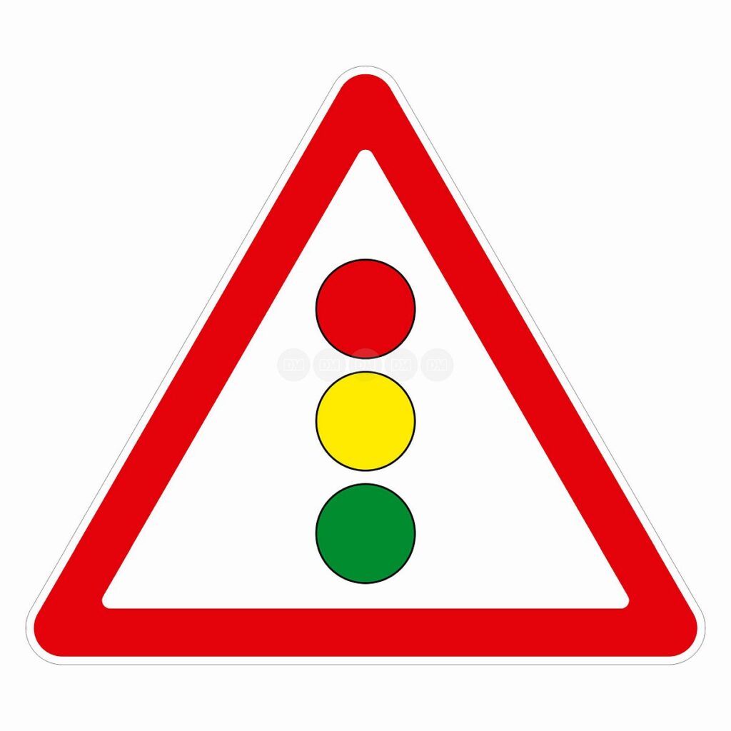 Предупреждающие дорожные знаки Светофорное регулирование